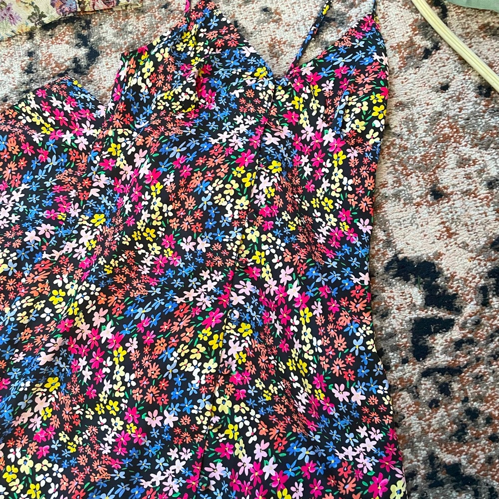 Nasty gal maxi floral dress in medium